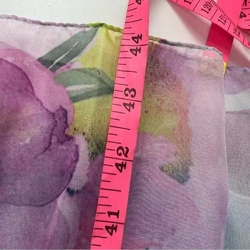 Mac Duggal NWT Floral Print Asymmetrical Halter Neck Tiered Gown