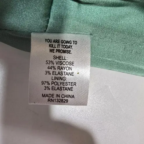 LPA Rae Corset Top in Green Rosa Floral XXS