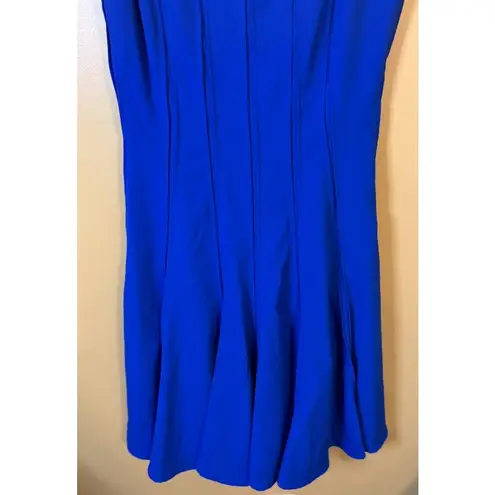 Ellen Tracy Royal Blue Fit & Flare Dress - Size 6