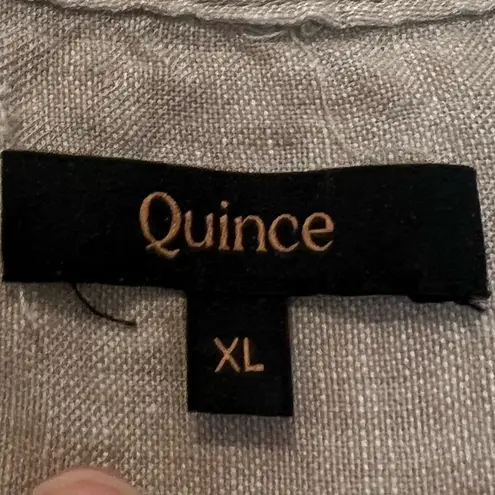 Quince 100% Organic Cotton Gauze Sleeveless Swing Dress