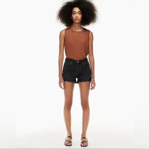 Aritzia Denim Forum Black The Ex Boyfriend Short