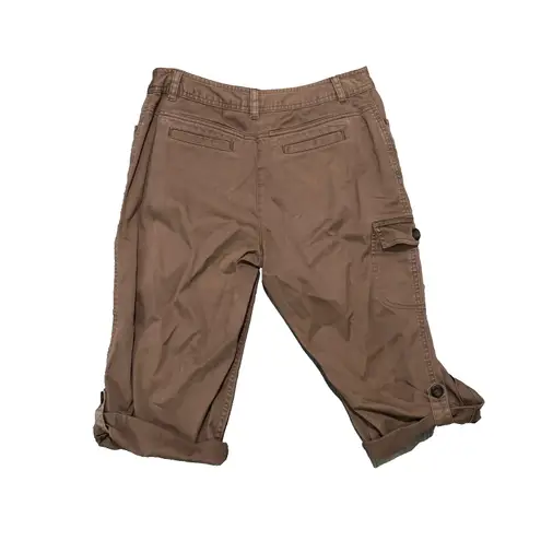 Charter Club Katherine Fit Pedal Pusher Capris Petite 6 Beige