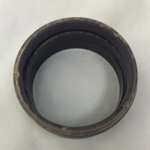 Purple and Gold Patterned Bangles set