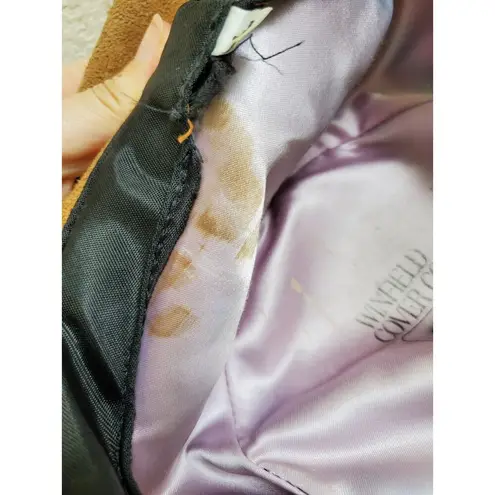 VTG Winfield Cover Co Brown Suede Leather Cowboy Hat Men Women Large Western