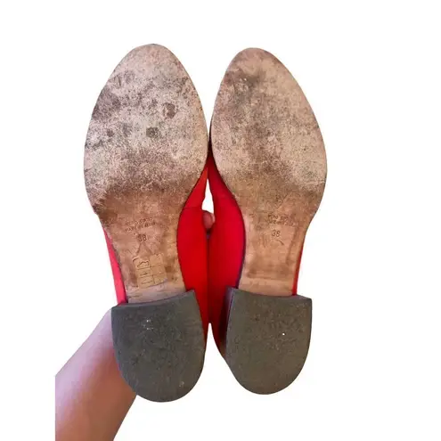 THELMA THE PENNY LOAFER FLAME SIZE 38, USA 7 RETAILS $388