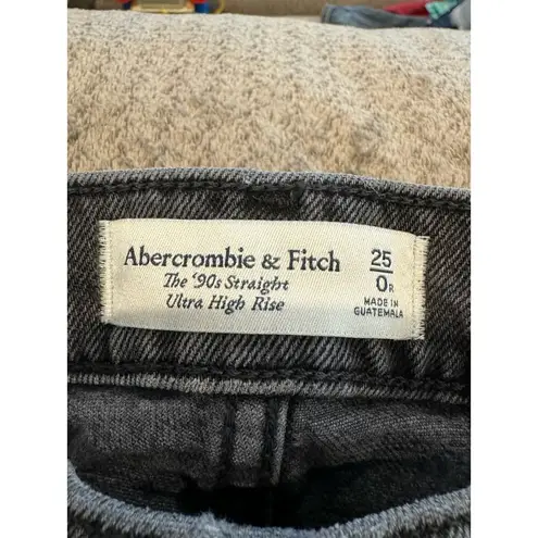 Abercrombie & Fitch  JEANS 90S STRAIGHT ULTRA HIGH RISE