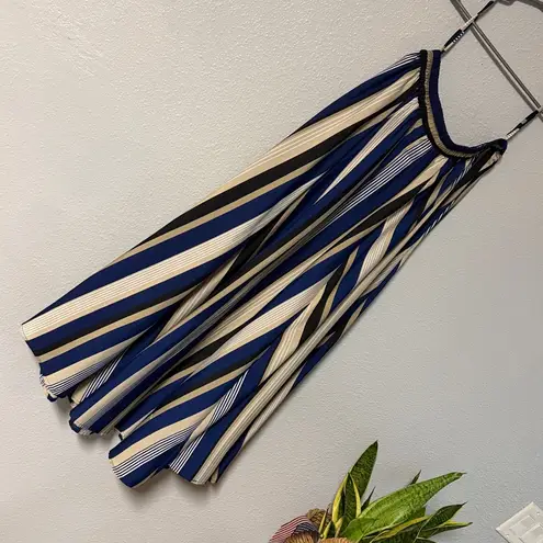 Mlle Gabrielle Millie Gabrielle Half Circle Maxi Skirt Size S – Flowy Striped Boho Style