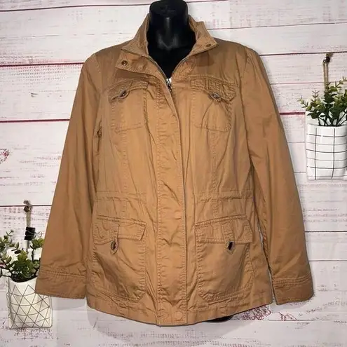 New York & Co. Women’s Tan Utility Jacket | Women’s Medium