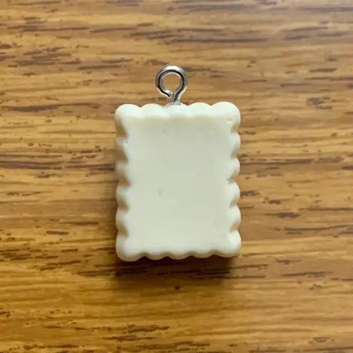 Biscuit Charm Pendant Tan