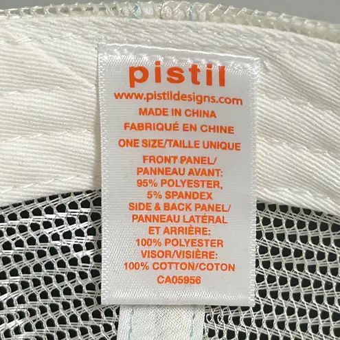 Pistil Blue Orange Gray Mckinley Mountains Mesh Snap Back Womens Trucker Cap O/S