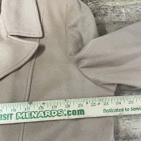 Marvin Richards  Taupe Cashmere Trench Coat Women's Size Large