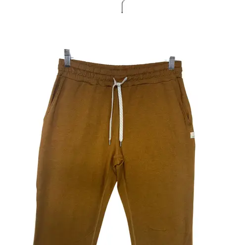Vuori Brown Jogger Sweatpants Drawstring Comfortable Casual Athleisure Small