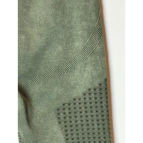 GRRRL Clothing Lucky Jade Seamless Leggings Size Weili/Victoria Green