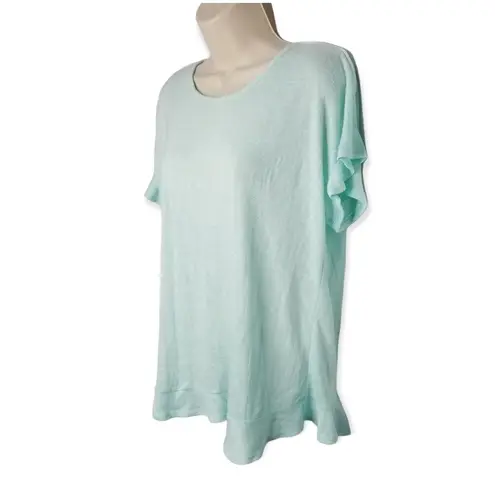 FOR THE REPUBLIC Short Sleeve Top Women's Size Small