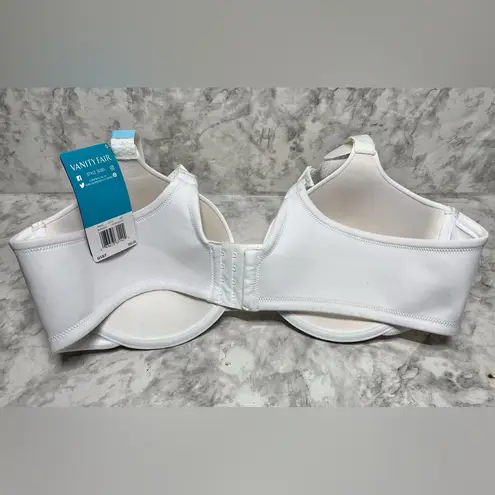 Vanity Fair NWT Beauty Back Smoothing Full Figure Bra 76380 in Size 44C White