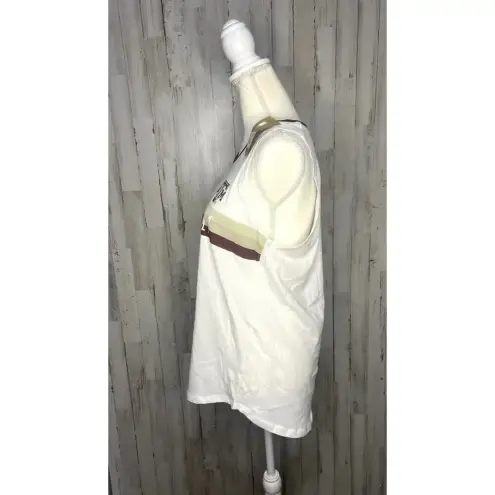 Rivalry Threads NWT Women's Large White Texas A&M Aggies Sleeveless Tank Top - Image 4