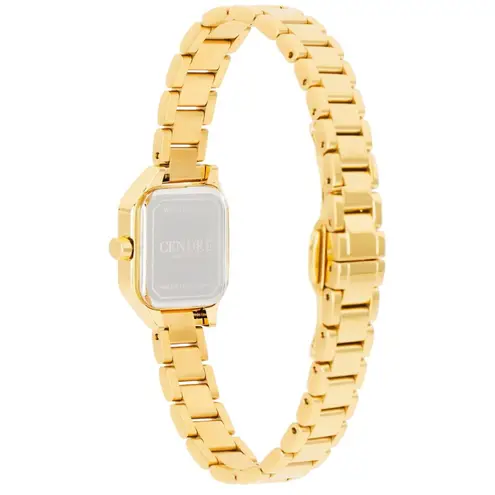 Cendre Oscar Watch in Gold White New in Case Womens Revolve