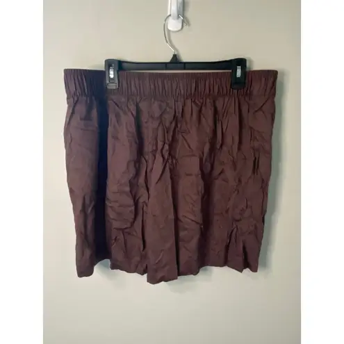 New Boody Vegan Silk Sleep Shorts Size XL