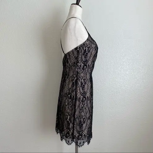 Bobi Black Sleeveless Lacy C1 Dress