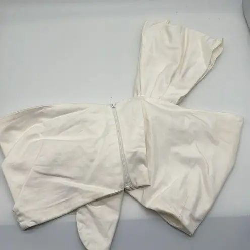 JBQ Just Bee Queen Sol Bandeau Top in White Size Large