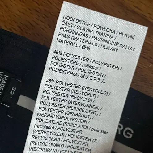 J. LINDEBERG Gwen Golf Shorts Size 32 Navy Blue NEW Active Performance Casual