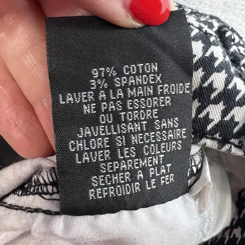 Tripp NYC Jrs 7 Jeans Houndstooth Low Rise Grunge Goth Emo Whimsigoth Stretch