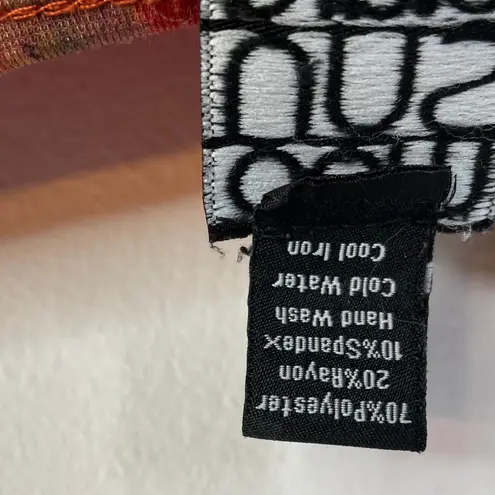 Clara Sunwoo Sun Woo Flowy Abstract Floral Asymmetrical Tunic Top Knit Womens XL Multiple