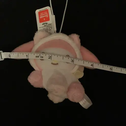 NWT My Melody mini dangle plush cat ears from Japan Pink - Image 4