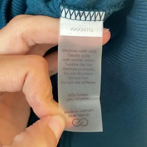 CALIA by Carrie Underwood Everyday Fleece Oversized Turtleneck Teal Size M NWT Blue Size M