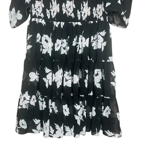 CINQ À SEPT Hollis Floral Smocked