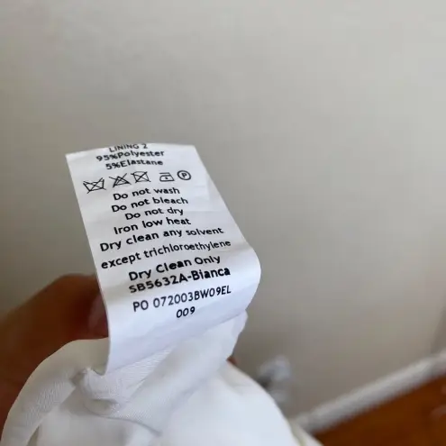 House Of CB House of‎ CB 'Bianca' White Feather Strapless Dress NWOT size XS