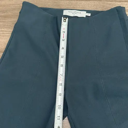 MM.LaFleur MM Lafluer The Foster Cigarette Lakeside Blue Powerstretch Ankle Pants Size 2