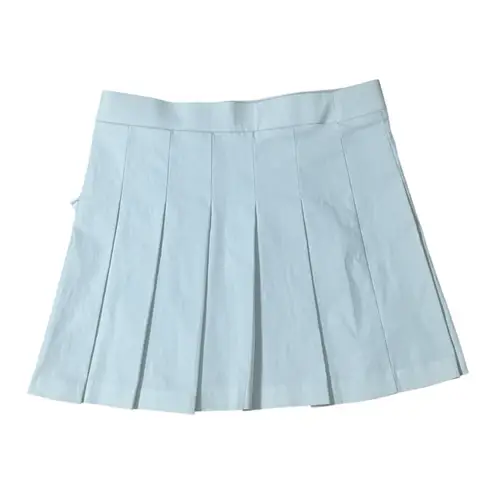 Joe Benbasset Joe B by Joe Benbassett White Pleated Mini Skirt NWT