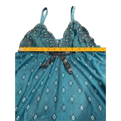 Babydoll Nightie size Medium Green