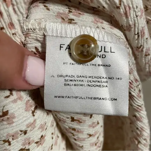 Faithfull the Brand Trinidad Front Tie Cut Out Dress- Size 2 (XS)