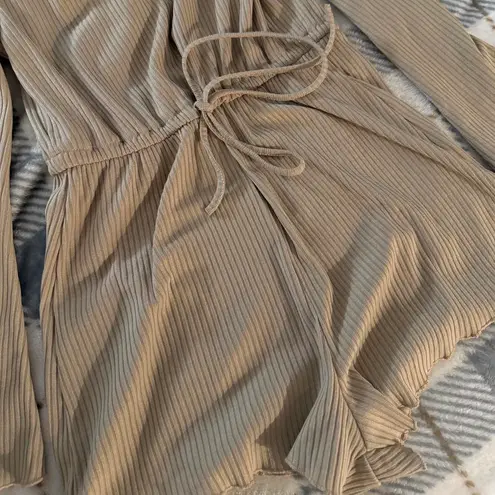 Princess Polly  Tan Romper 