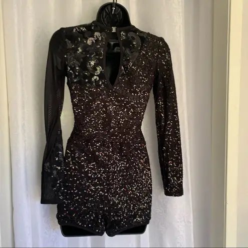 Sequined Shortie Jumpsuit