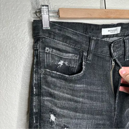 Moussy Glendele Skinny Jeans 26 Gray