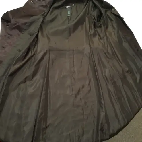 Axcess Long Lightweight Overcoat Purple Size 14