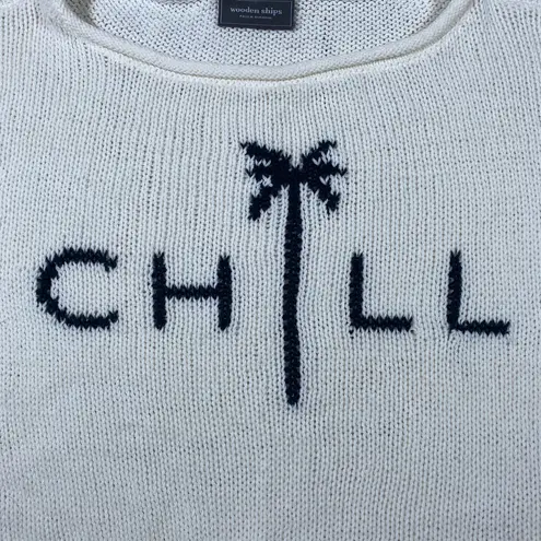 Wooden Ships by Paola Buendia 'Chill' Cropped Drop Sleeve Sweater