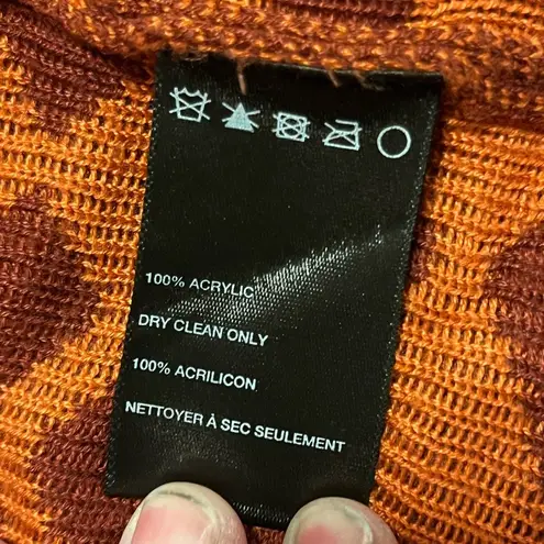 Staring At Stars Urban Outfitters Burnt Orange Tribal Cardigan Size Medium Southwestern Boho Chic - Image 5