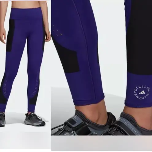NWT Adidas X Stella McCartney Women's Purple Support Core Tights FU3988 Size XS