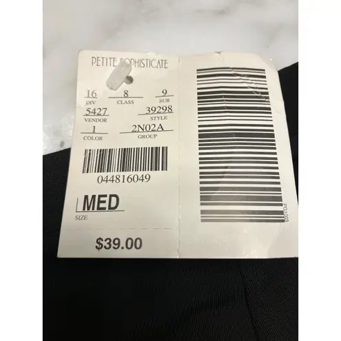 Petite Sophisticate NWT Collectibles Stretch Women's Black Dress Pants Medium