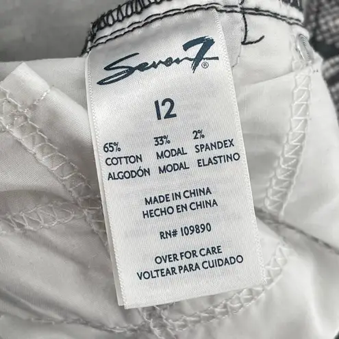 Seven7 Neutral Snake Print High Rise Skinny Jeans | Size 12 Tummyless Fit