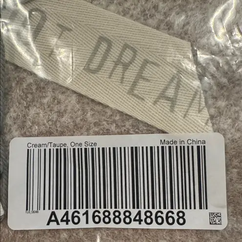 Barefoot Dreams CozyChic Lite Confetti Scarf in Cream/Taupe New Size OS