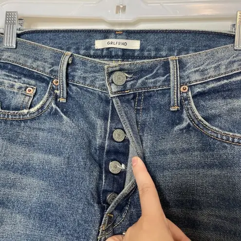 GRLFRND Women's Size 28 Helena Straight Leg Jeans Close to You Wash High Waist