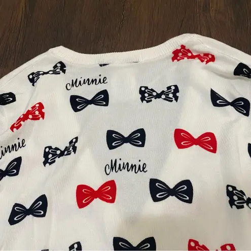 Disney Parks Authentic Original Minnie Mouse Cardigan Sweater XS