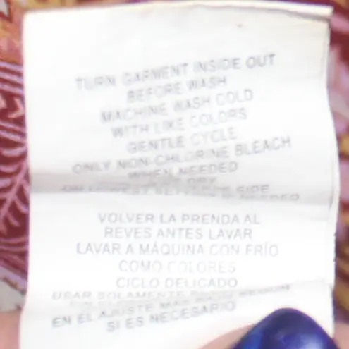 Rewind Crew Neck Chevron Print Top