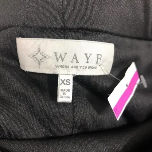 WAYF Logan Black Sequin Leggings Size XS NWT