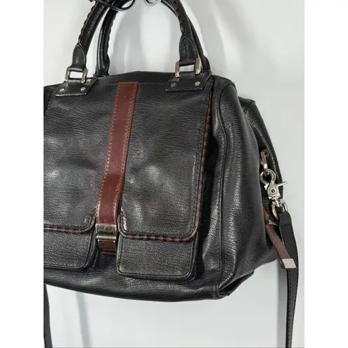 Botkier Women’s purse large black brown silver